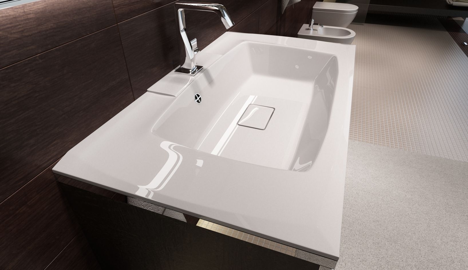 Раковина Andrea Alex 1000, 100x45