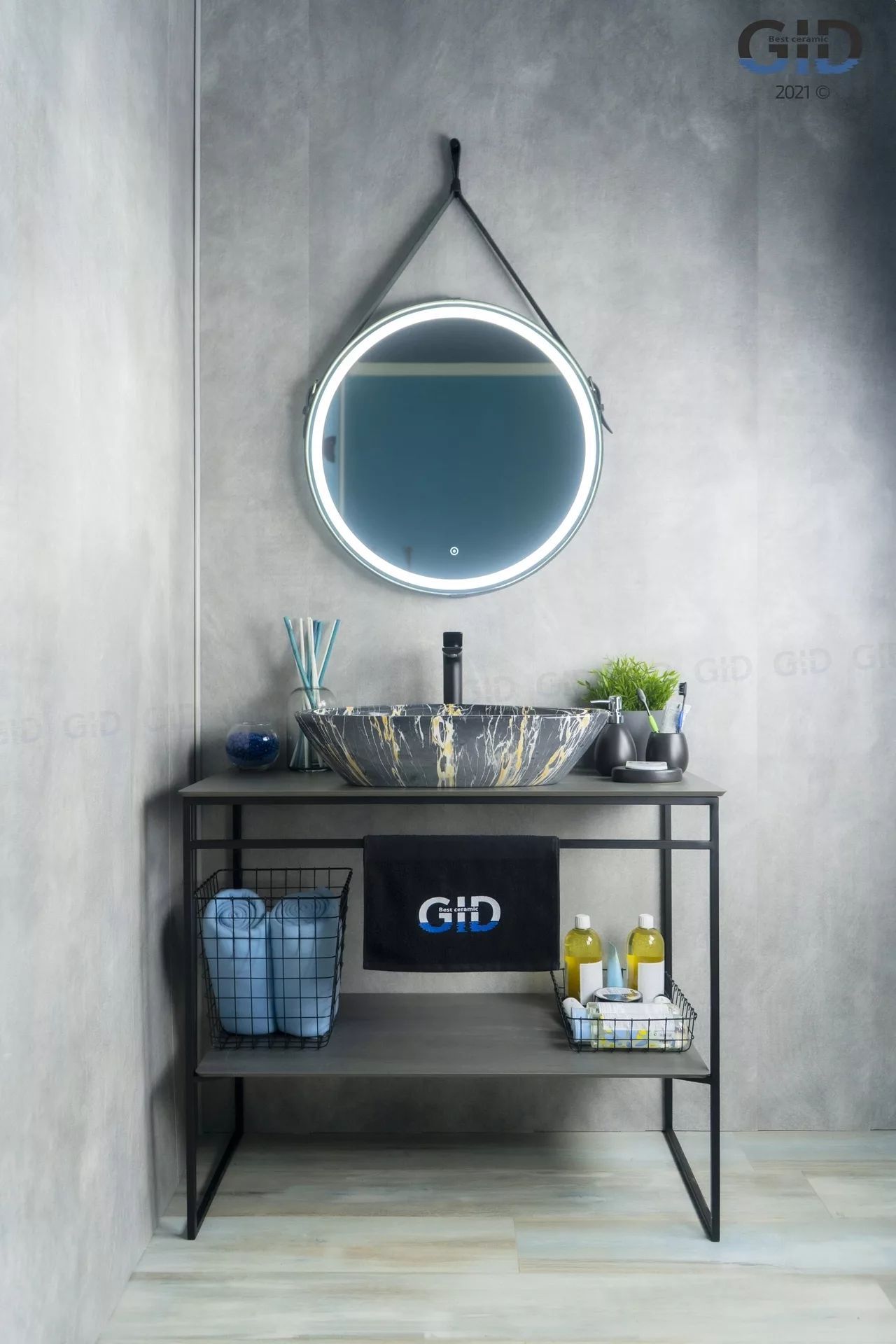 Умывальник Gid MNC207 59x39, 54428