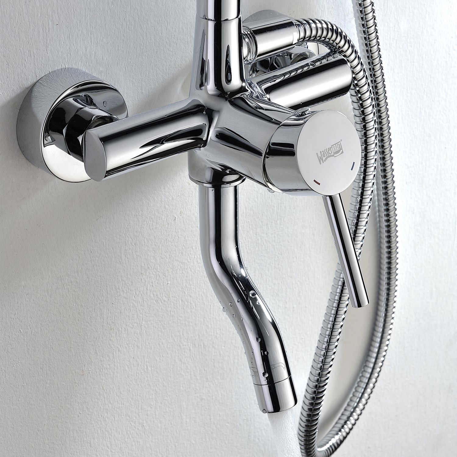 Душевой комплект со смесителем WasserKRAFT, A14401