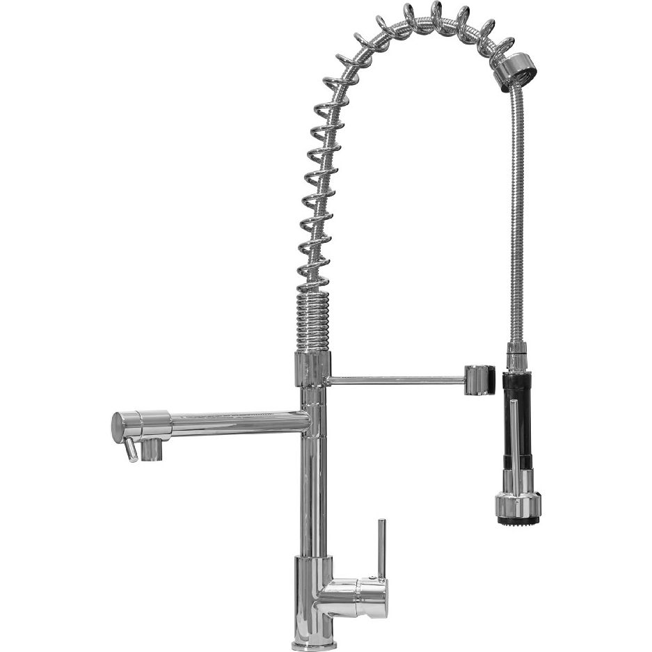 Смеситель для кухни с гибким шлангом Ahti Kemi, KM813020