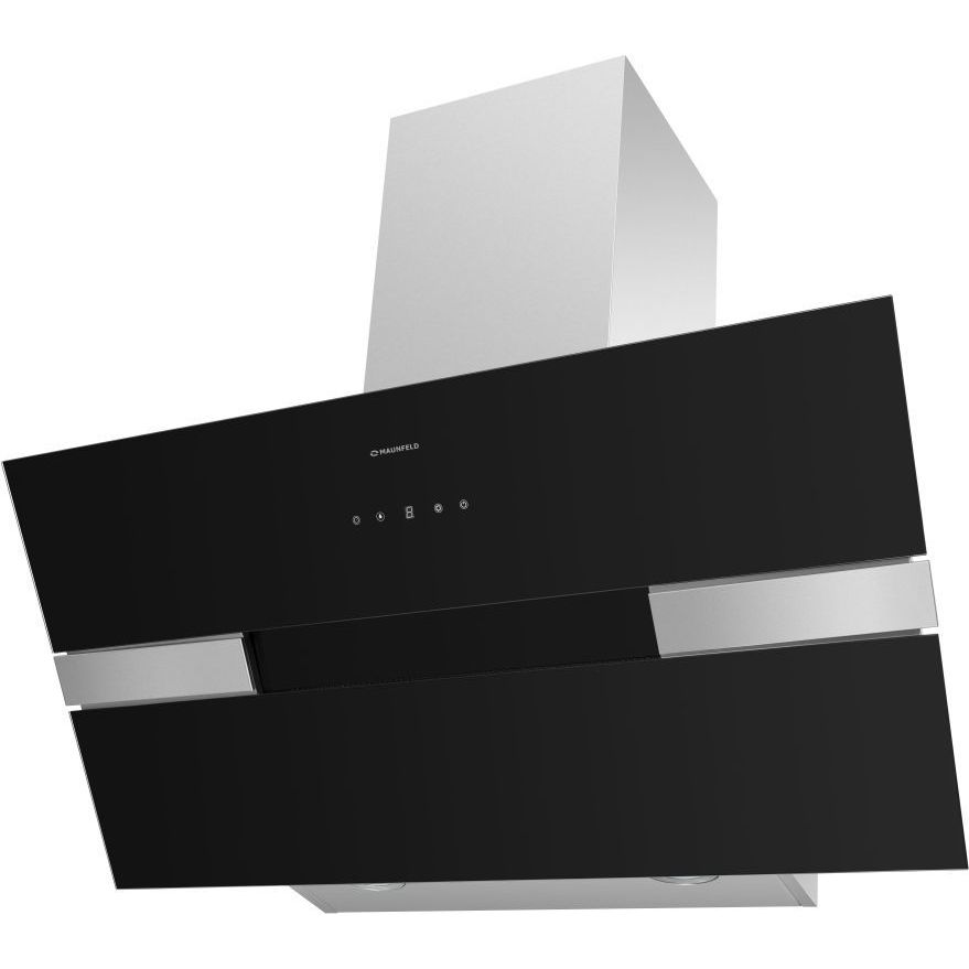 Кухонная вытяжка Maunfeld Mersey 90 черный/вставка сатин