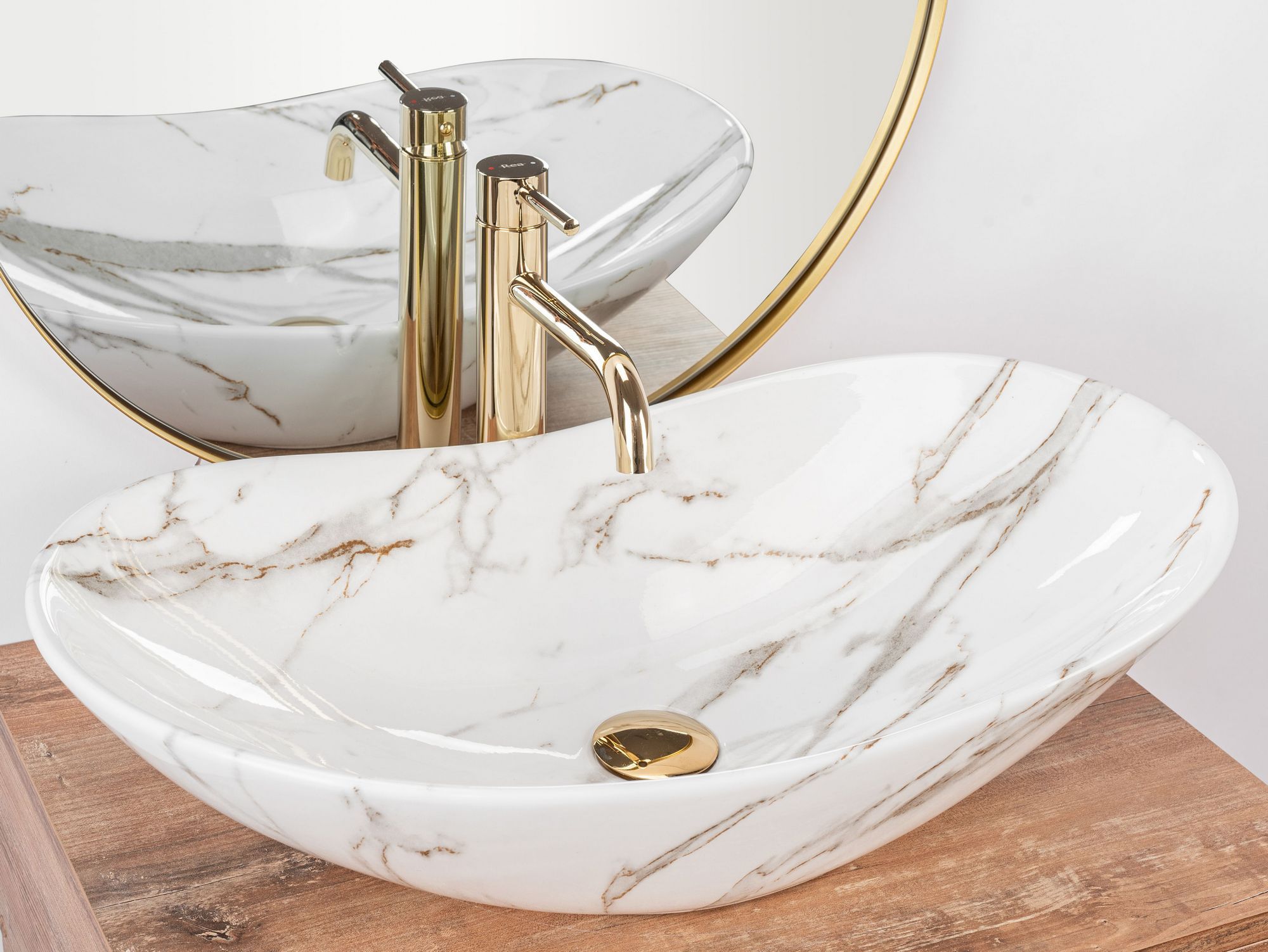 Умывальник Rea Royal Lava 61.5x35.5, REA-U8597