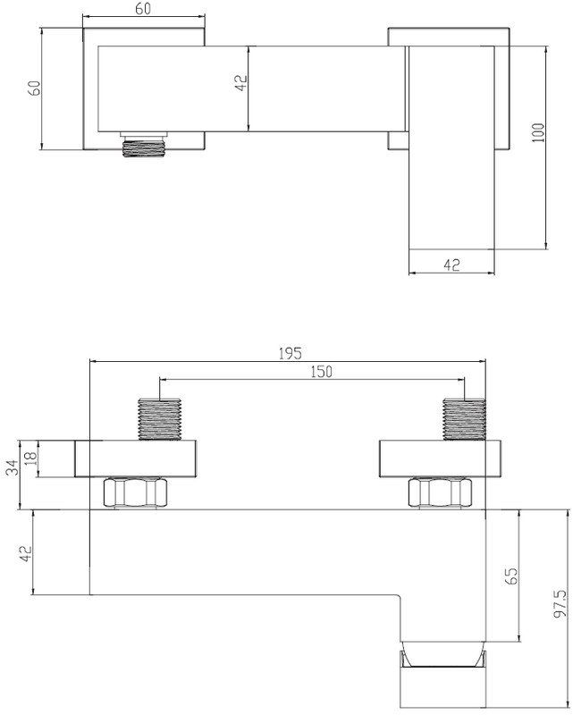 Смеситель для душа Omnires Fresh, FR7140CR