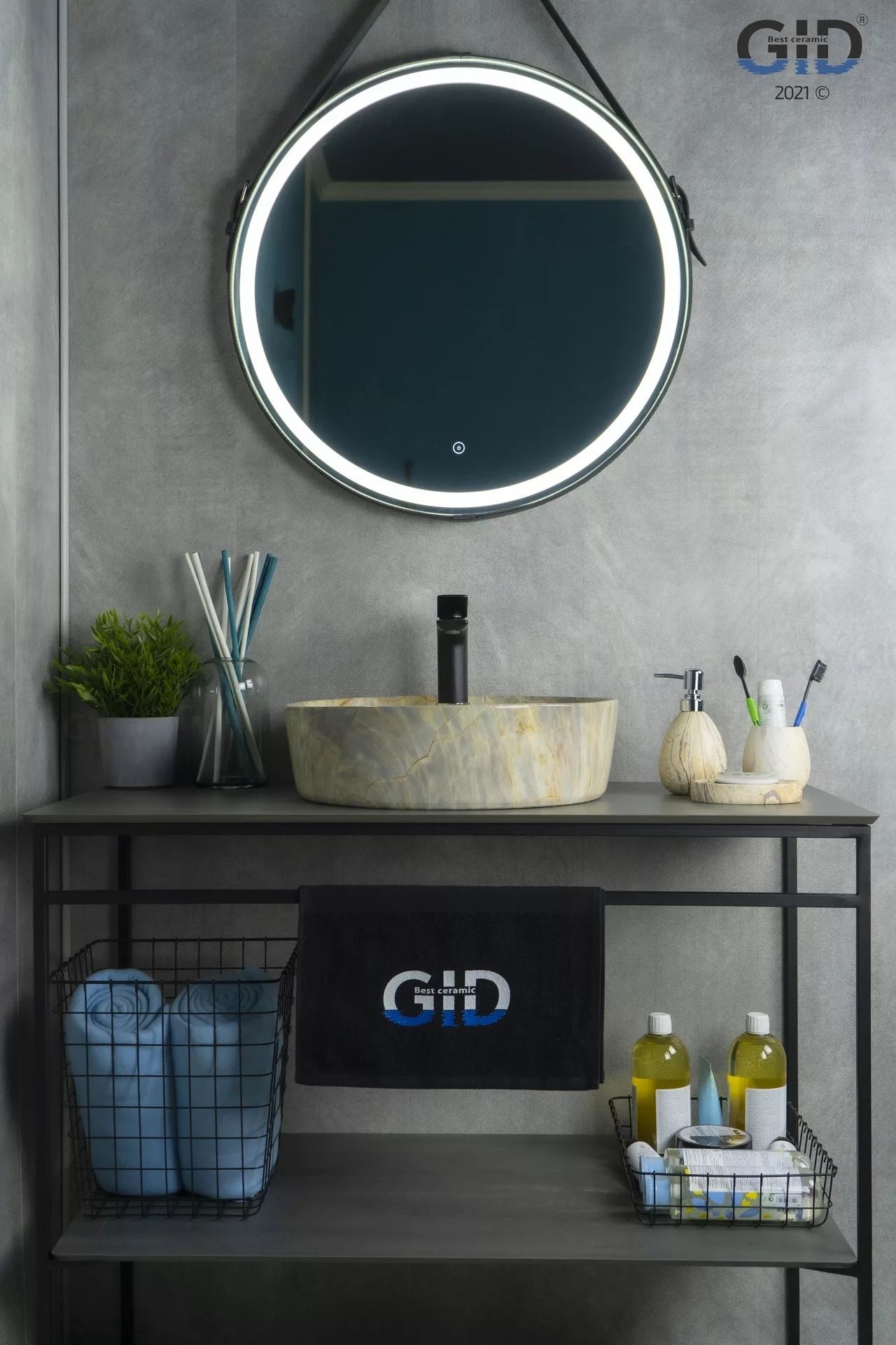 Умывальник Gid MNC534 44x44, 54443