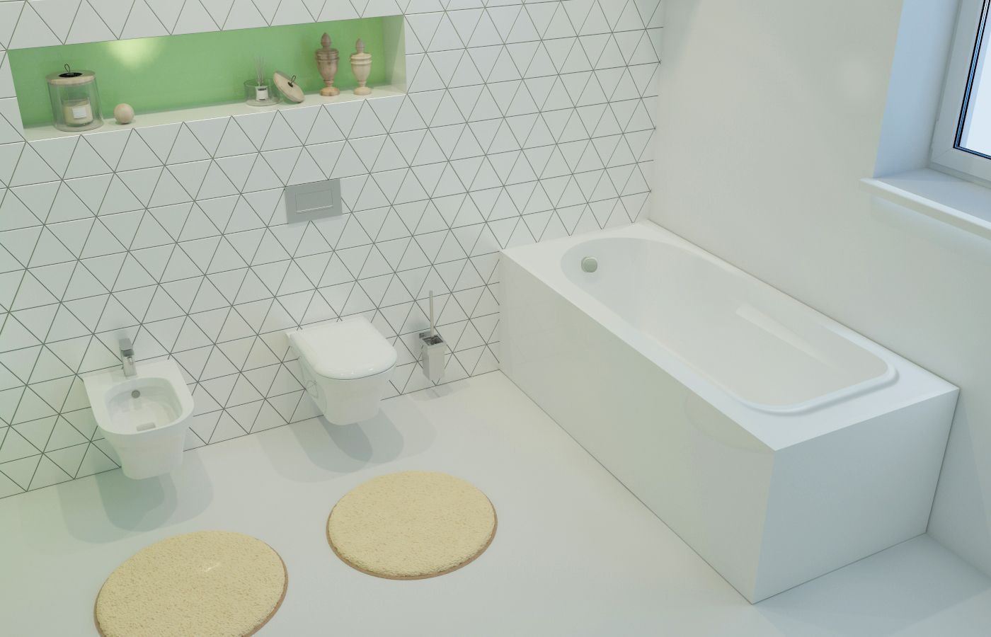 Подвесной унитаз Lavinia Boho Bristol Rimless, 3305002R