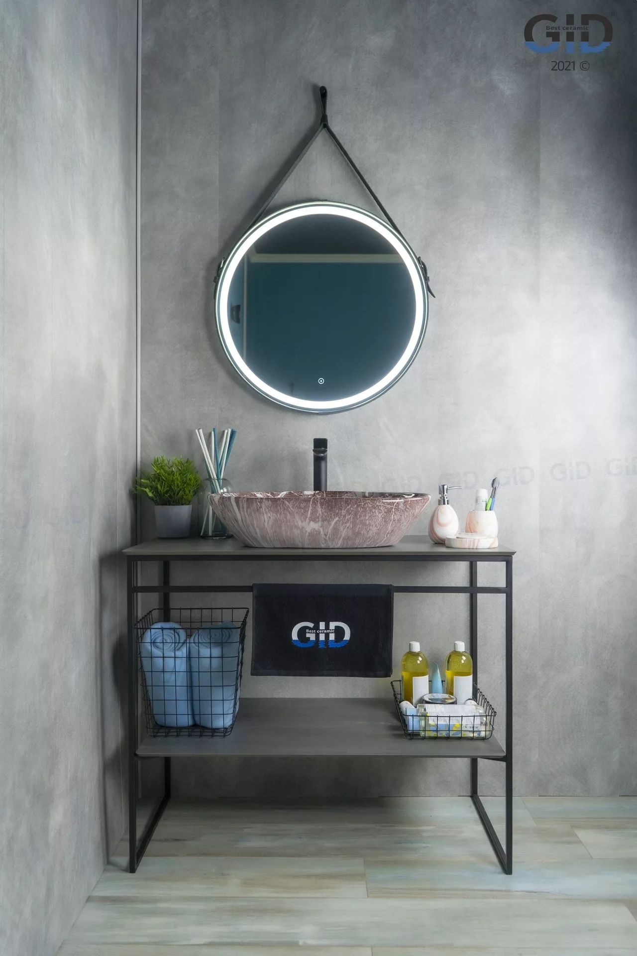 Умывальник Gid MNC208 59x39, 54429