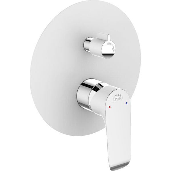Смеситель для душа Laveo Alea скрытого монтажа на 2 потребителя хром, BLE_60PD