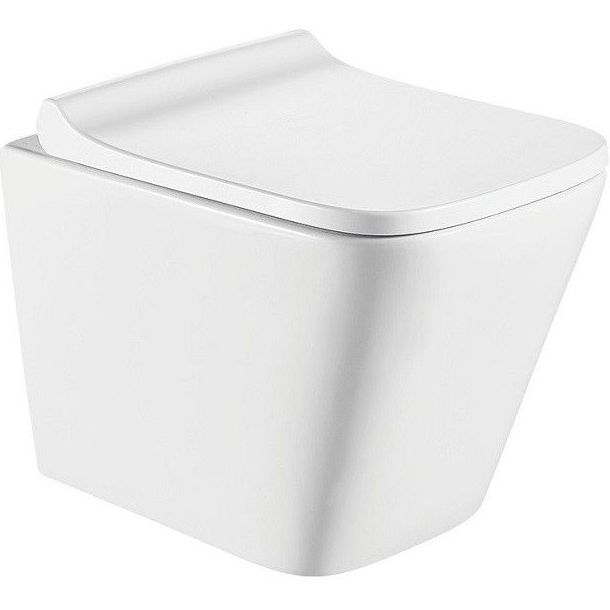 Унитаз подвесной безободковый Ceramalux, 5171MW