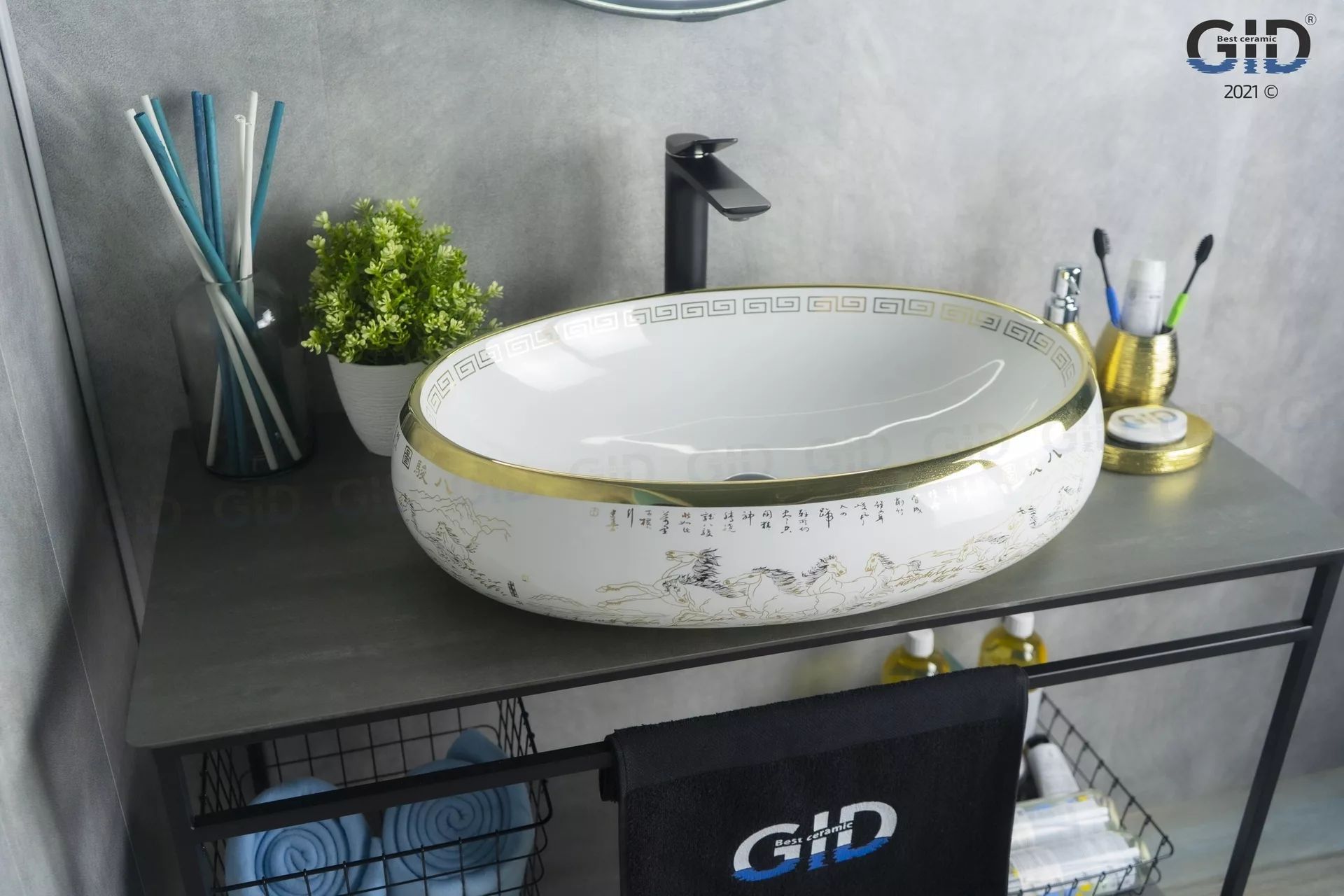 Умывальник Gid NC472 60x41, 52222