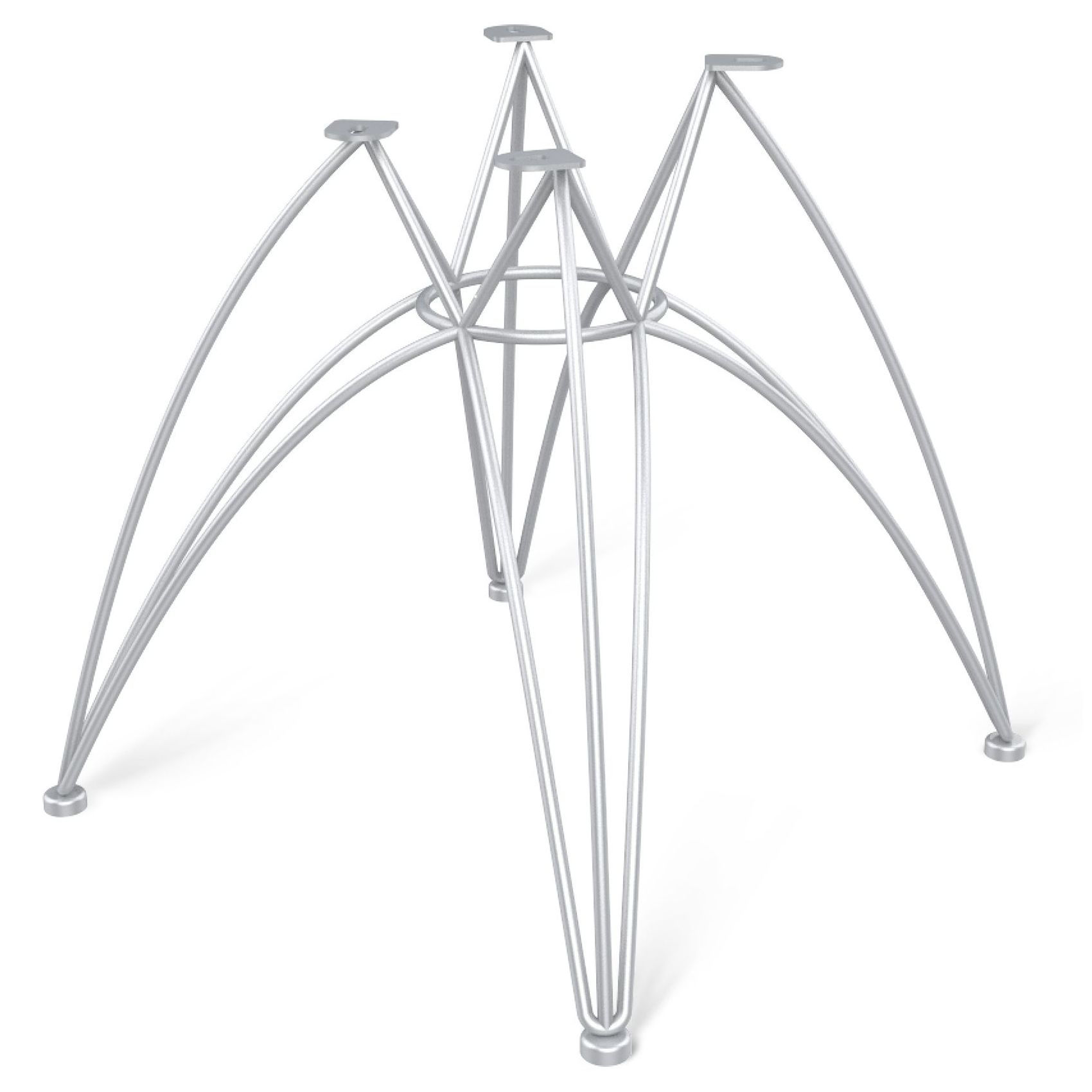 Столик журнальный Sheffilton SHT-S112/ЛДСП 60/60 хром лак/дуб сонома, 183615