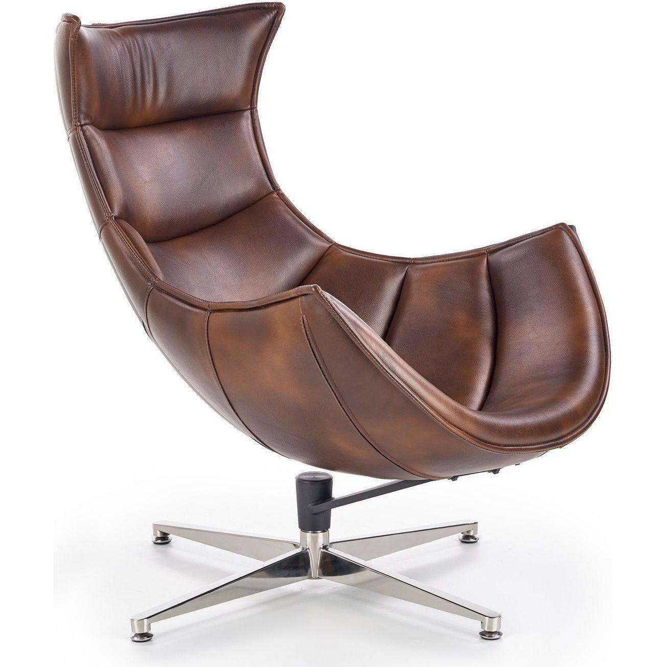 Кресло Halmar Luxor темно-коричневый, V-CH-LUXOR-FOT-C.BRAZOWY