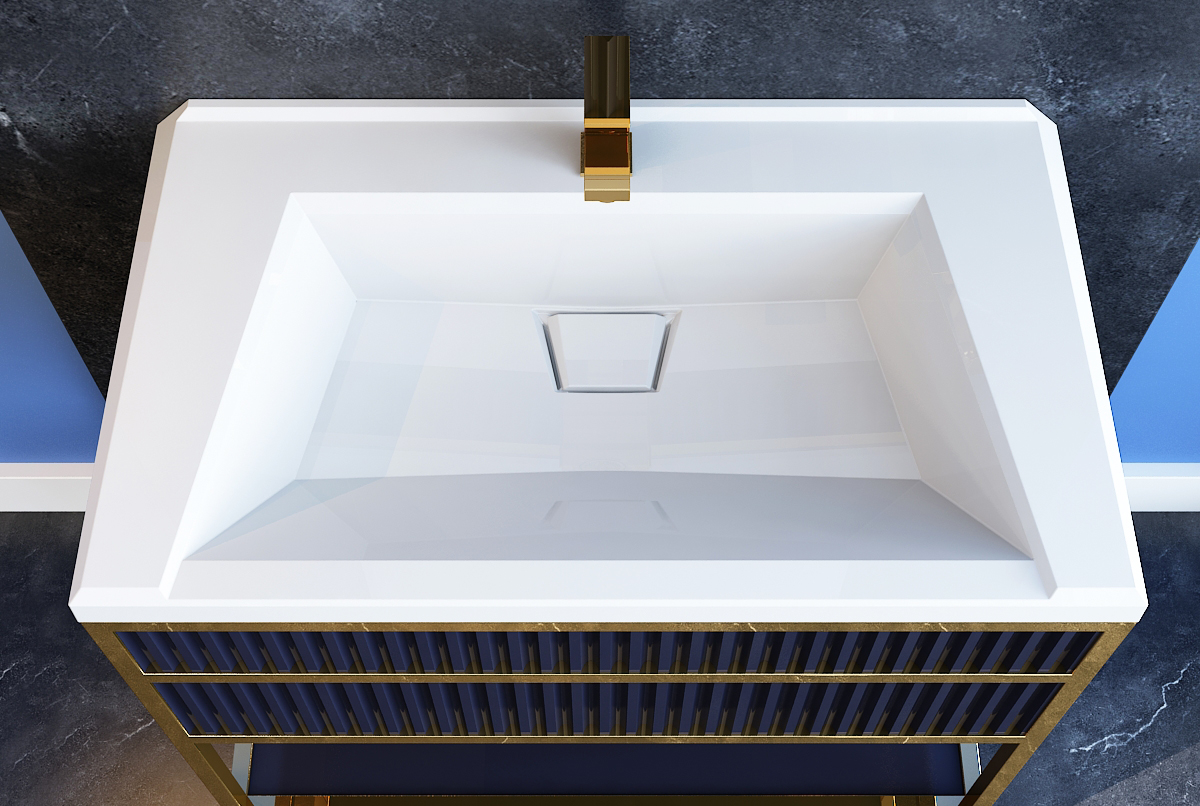 Раковина Andrea Granny 800, 80x46