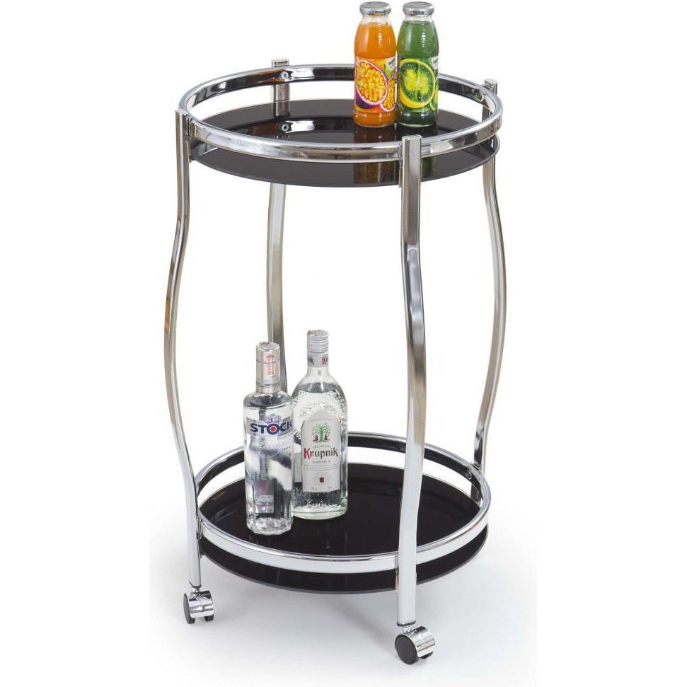 Стол сервировочный Halmar BAR-8 черный, V-CH-BAR_8-CZARNY