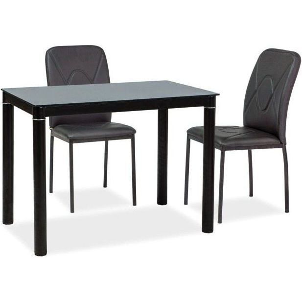 Стол обеденный Signal Galant черный 100, GALANTC100X60