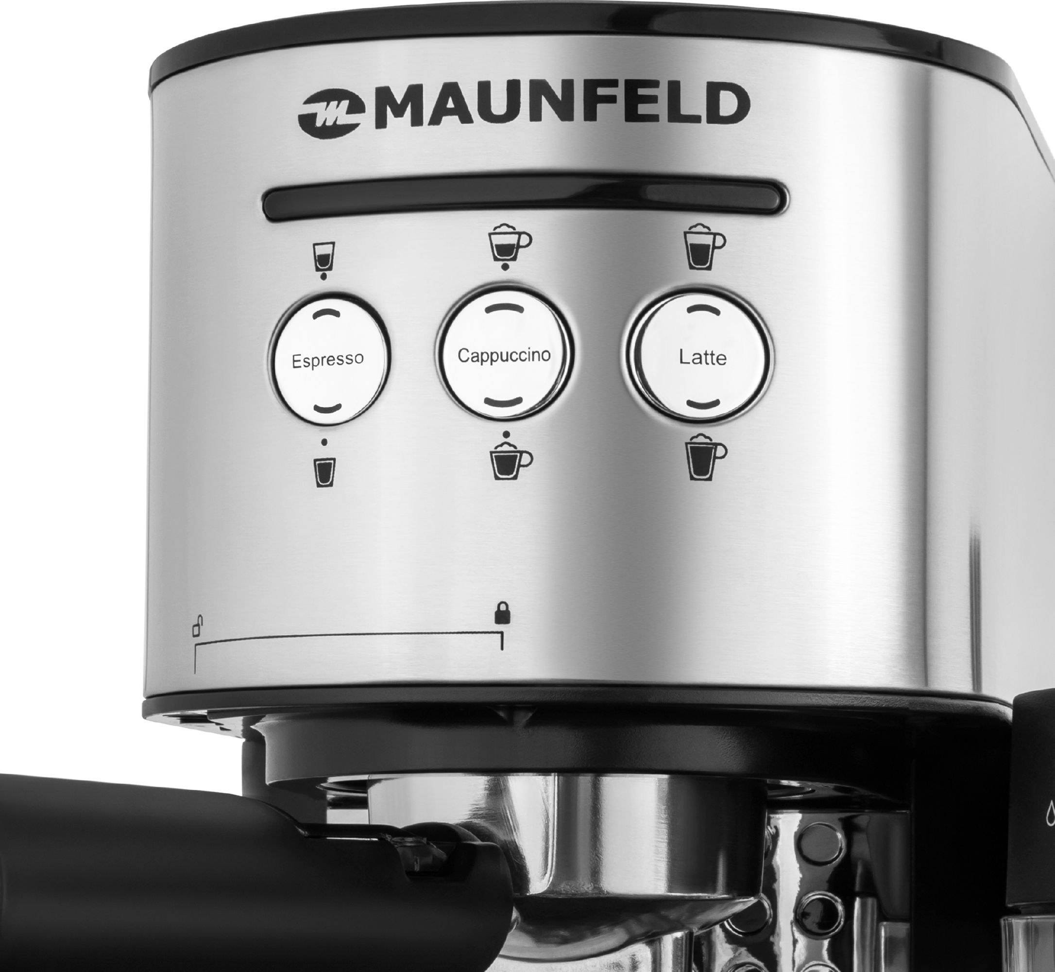 Кофемашина рожкового типа Maunfeld MF-720S PRO