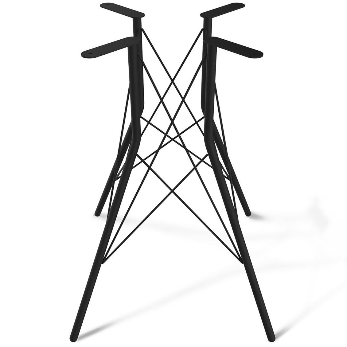 Основание для стола Sheffilton SHT-TU2-1 черный муар, 954624