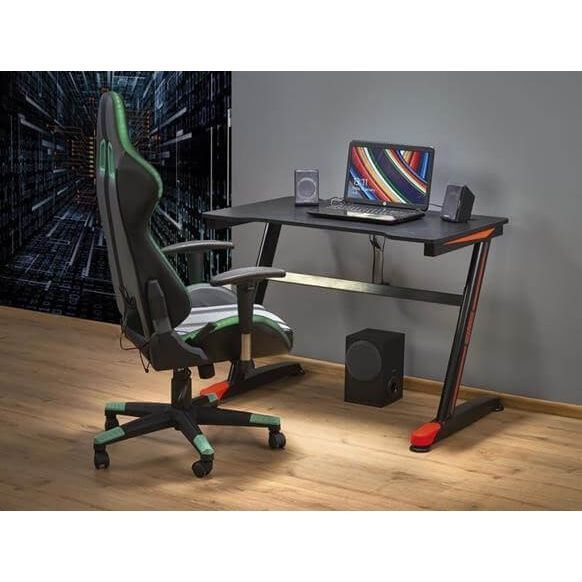 Стол компьютерный Halmar B40 черно-красный, V-CH-B/40