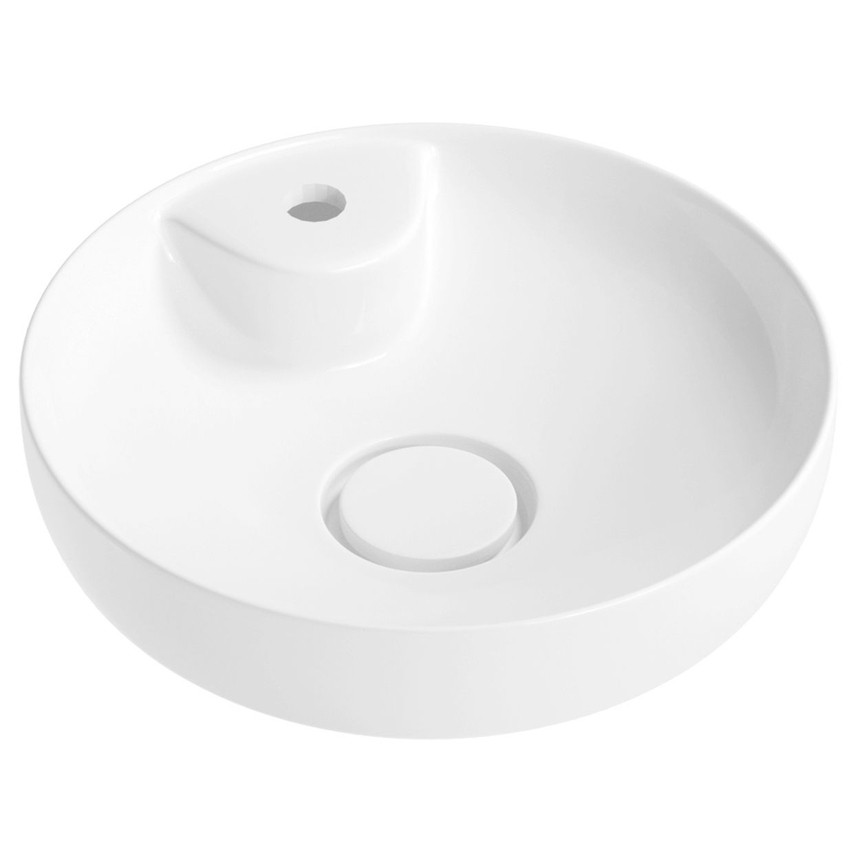 Накладная раковина Wellsee Chalice Perfection 42x42, 150605000