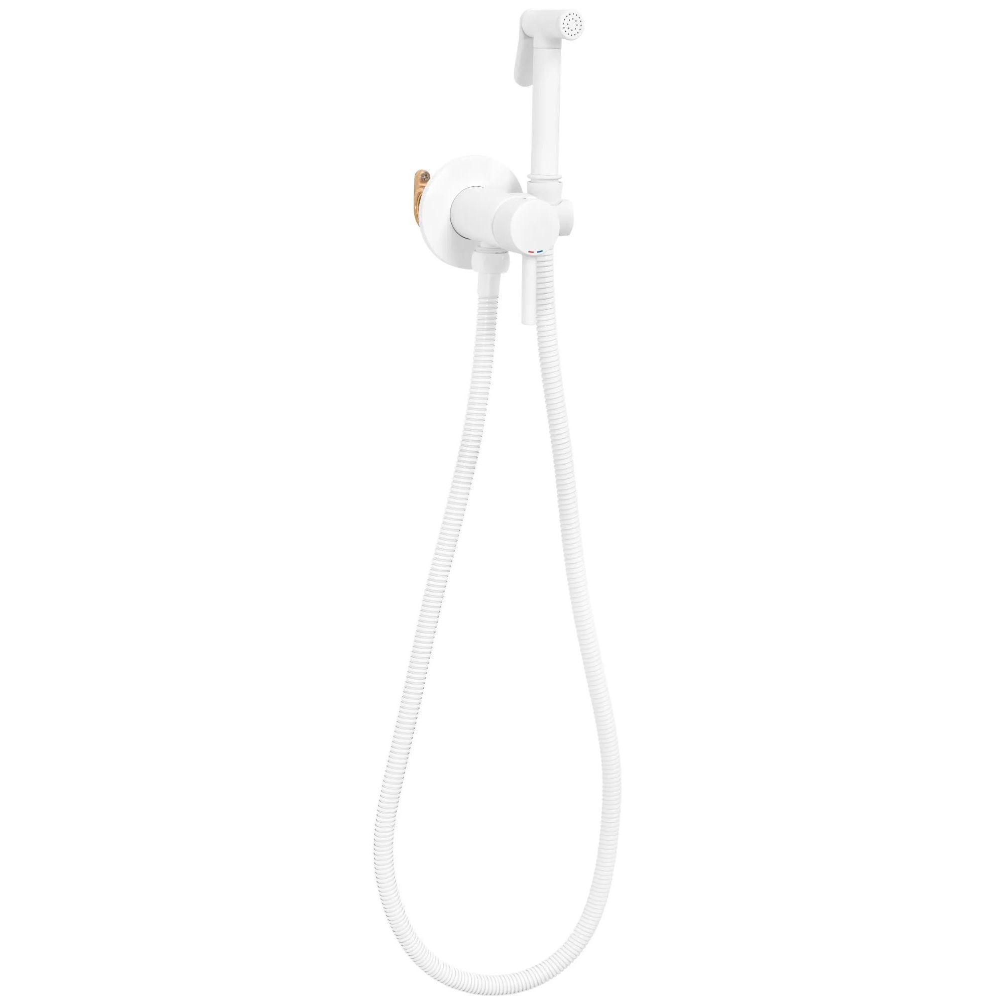 Смеситель для биде Rea Lungo Loop White, REA-B0255