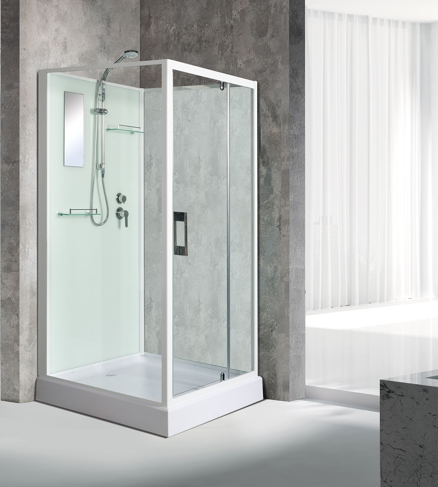 Душевая кабина прямоугольная River TANA Б/К