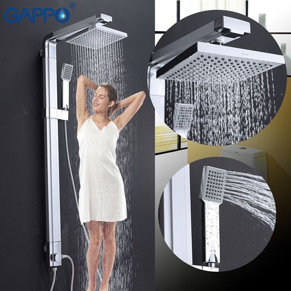 Душевая система с верхним душем Gappo G2401