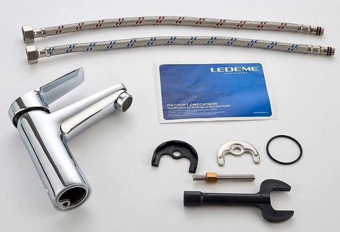 Смеситель для умывальника Ledeme L1051