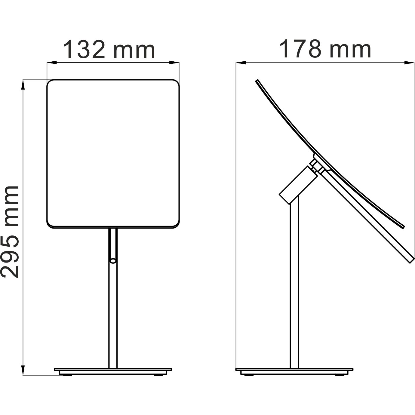 Зеркало c 3-х кратным увеличением WasserKRAFT, K-1006