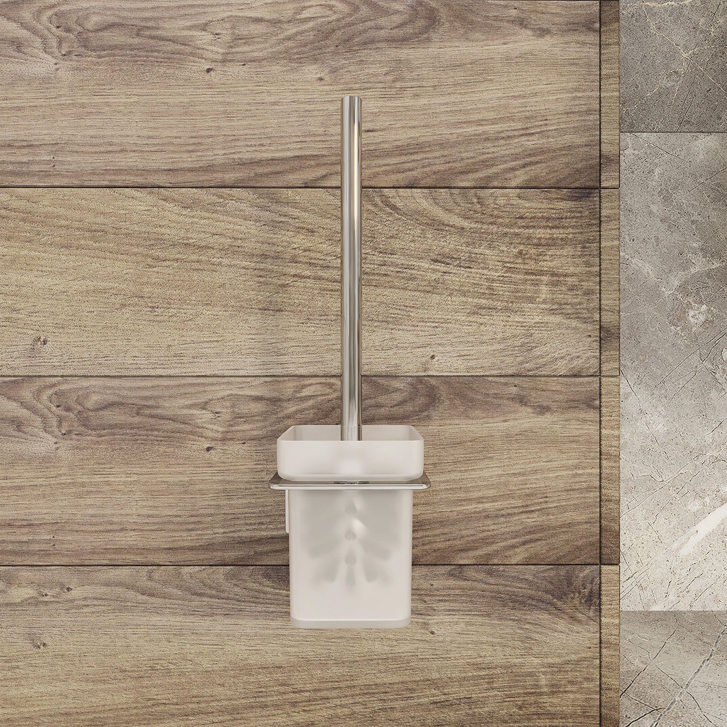 Ерш, матовое стекло, сплав металлов хром, Iddis Slide, SLISCG0i47