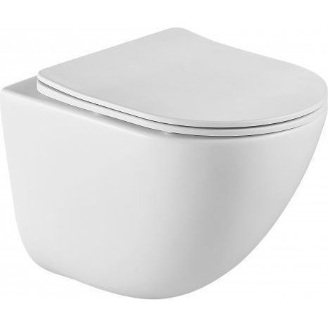 Чаша унитаза безободкового Belbagno Amanda, BB051CHR