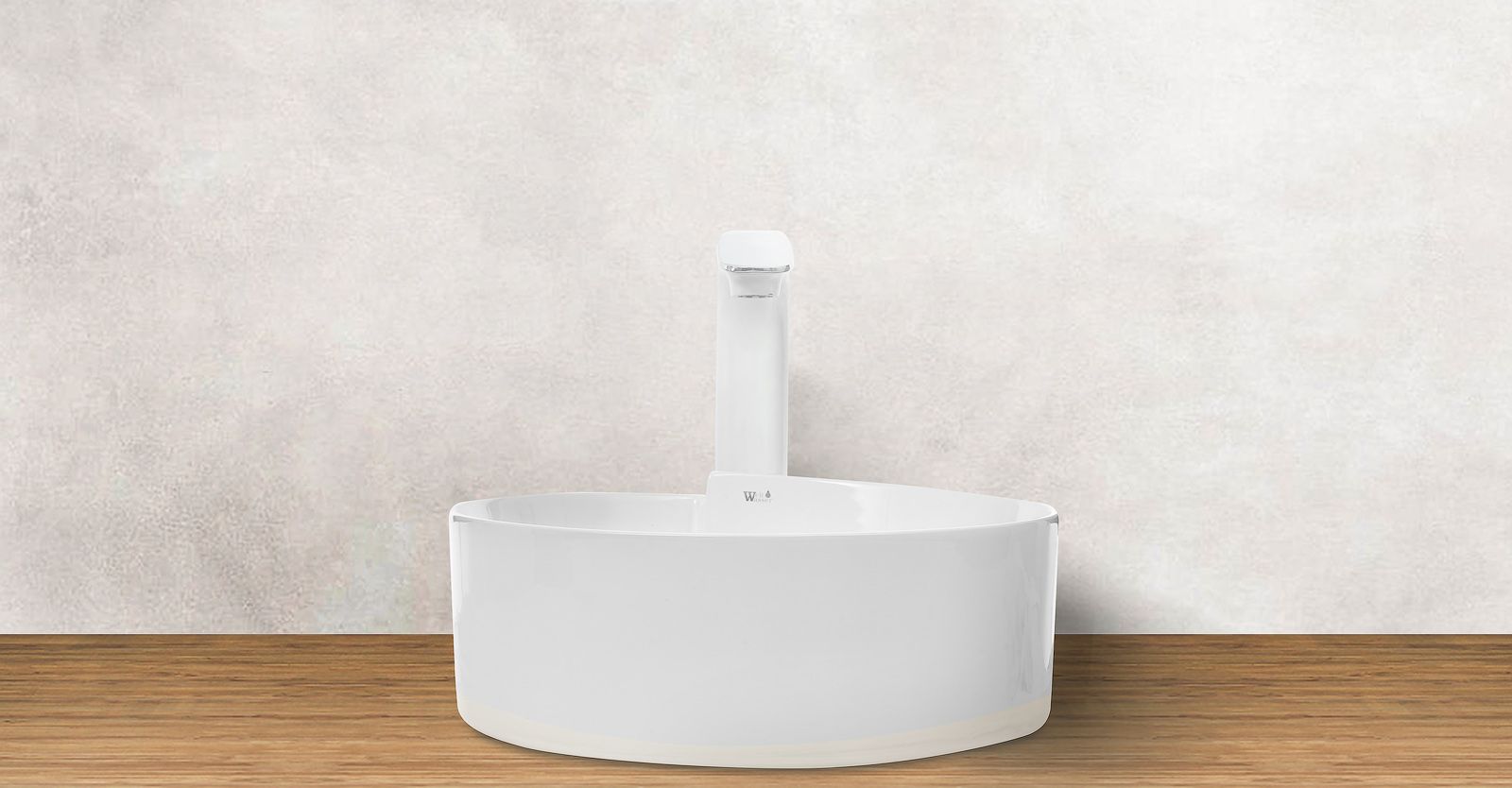 Раковина накладная WeltWasser ELBACH 3261 43.5x43.5