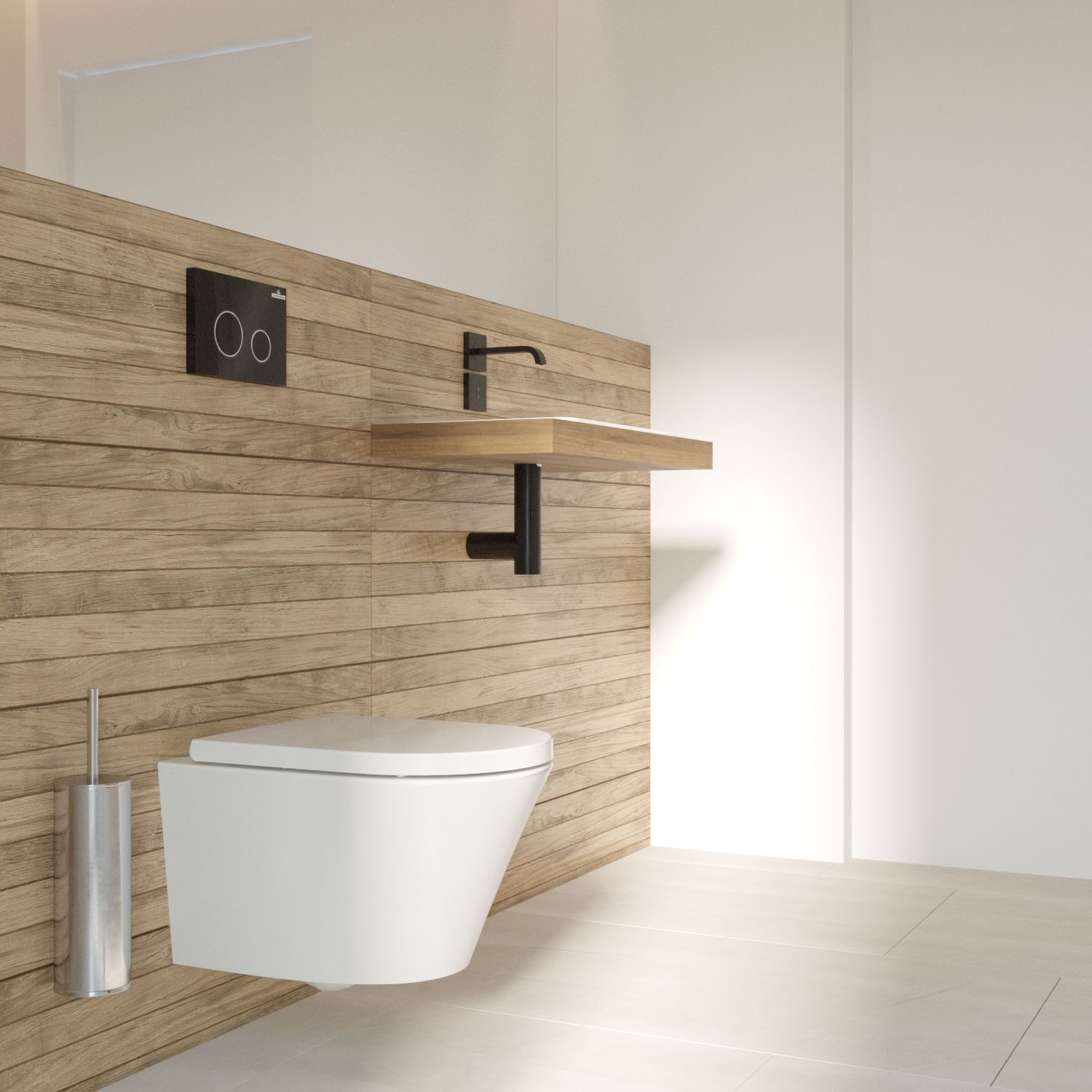 Подвесной унитаз Lavinia Boho Biore Compacto Rimless, 330402CR