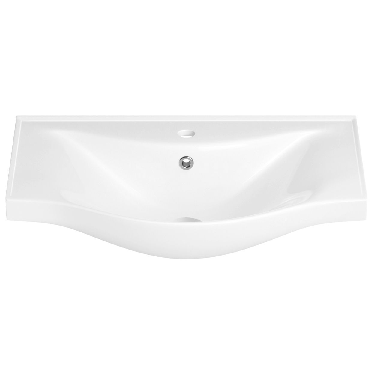 Настенная или мебельная раковина Wellsee Bisou 50x37, 151202000