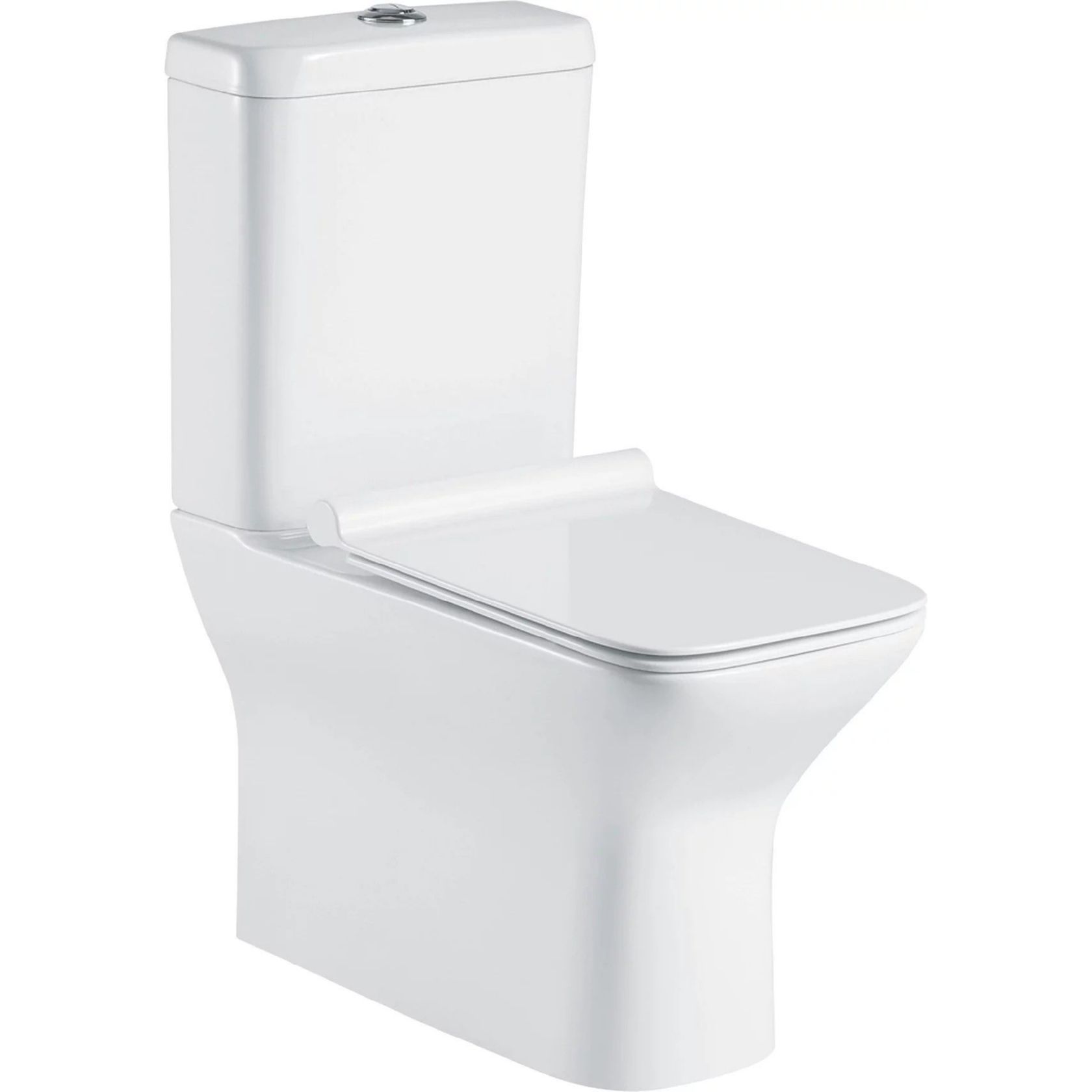 Чаша унитаза безободкового Belbagno Romano, BB248CPR-P
