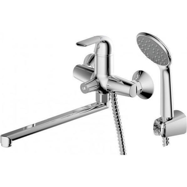 Смеситель для ванны и раковины Bravat Fit F6135188CP-LB