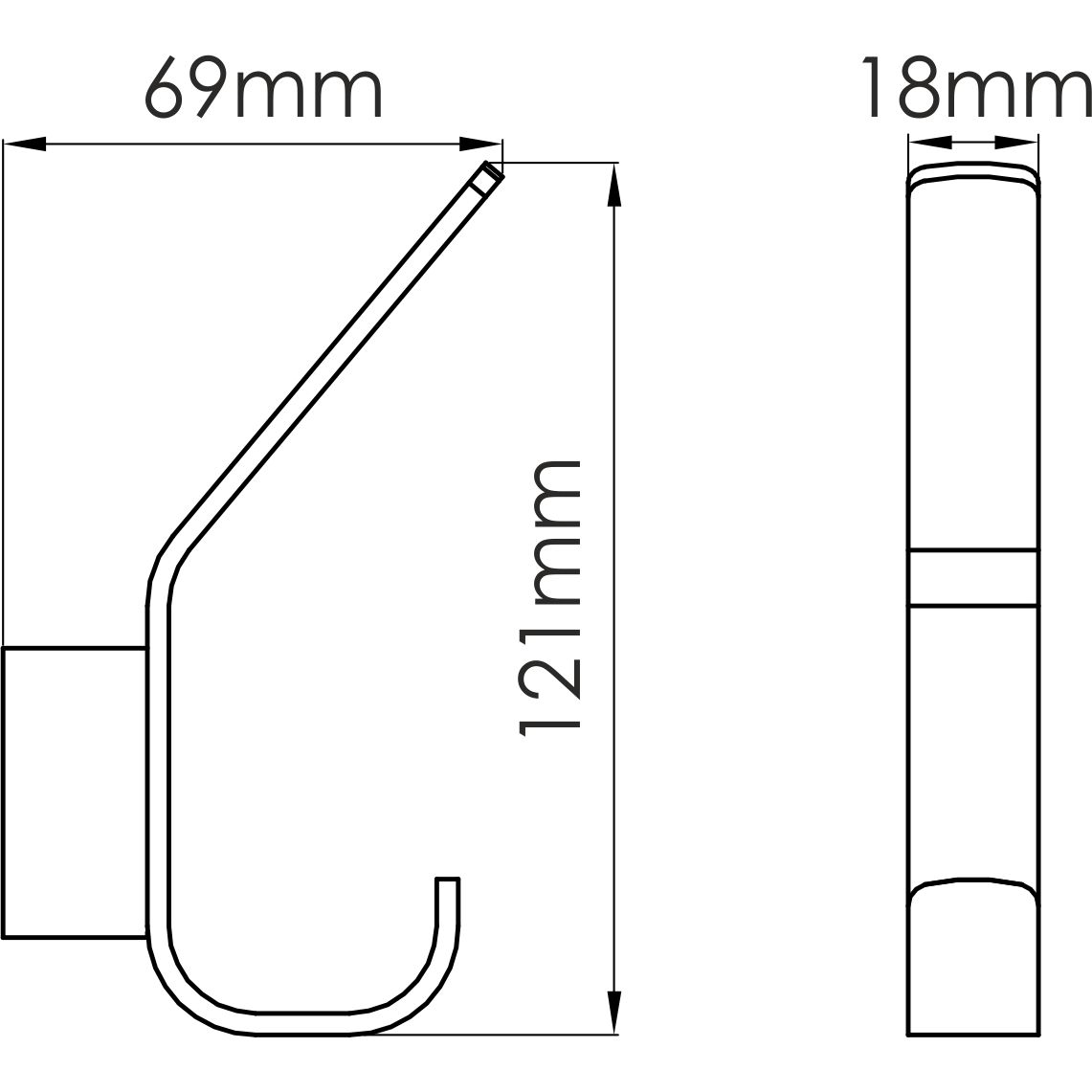 Крючок WasserKRAFT Sauer, K-7923