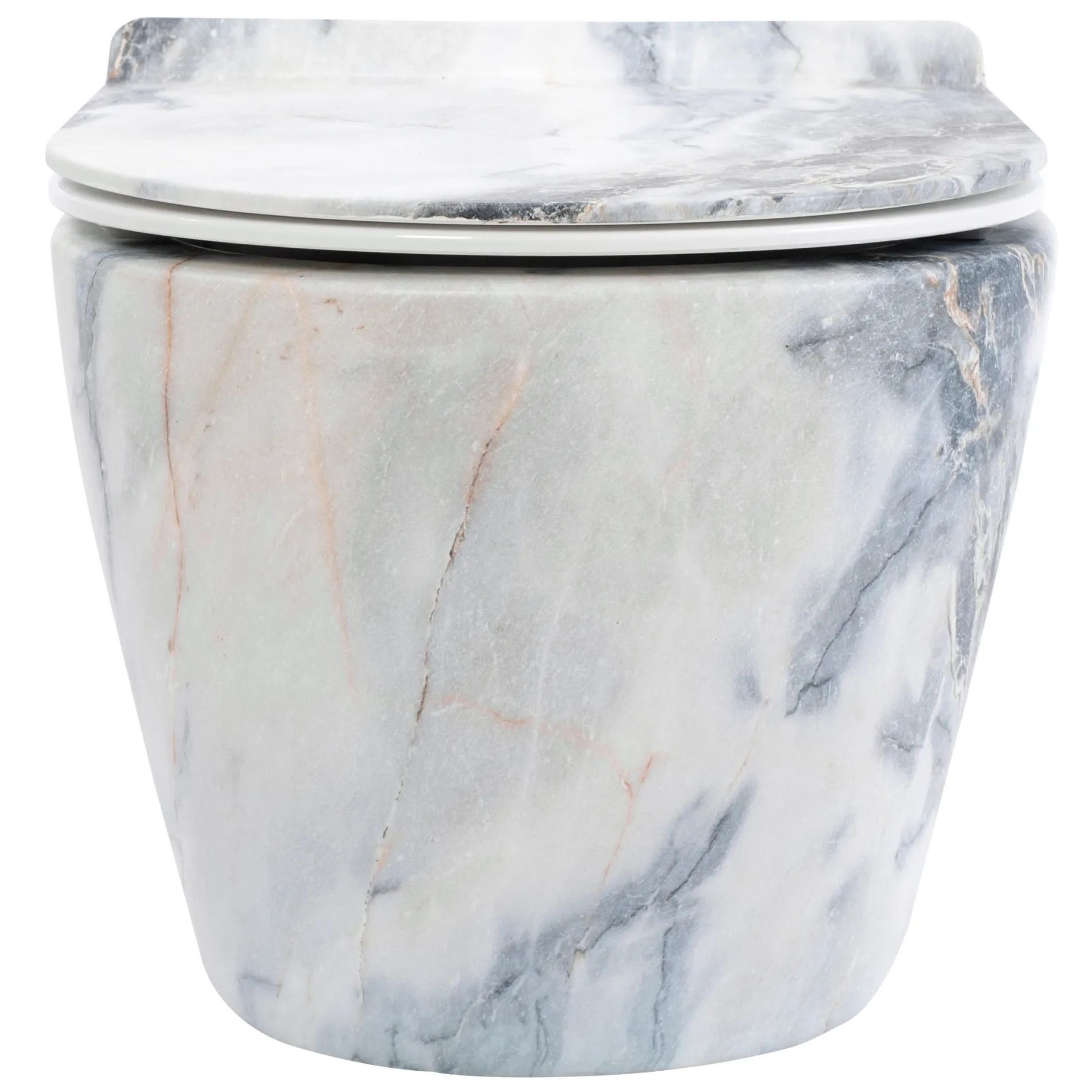 Унитаз подвесной Rea Carlos Duroplast Slim Granit Matt, REA-C8003