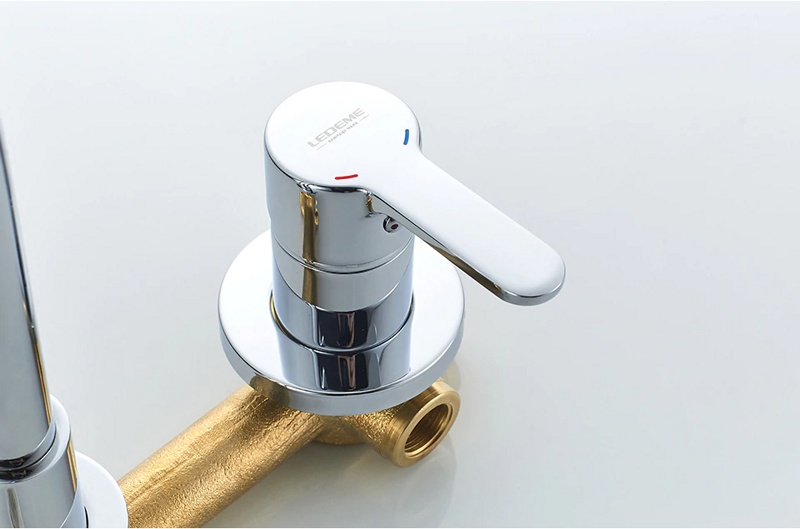 Встраиваемый смеситель для умывальника Ledeme L-1003-1
