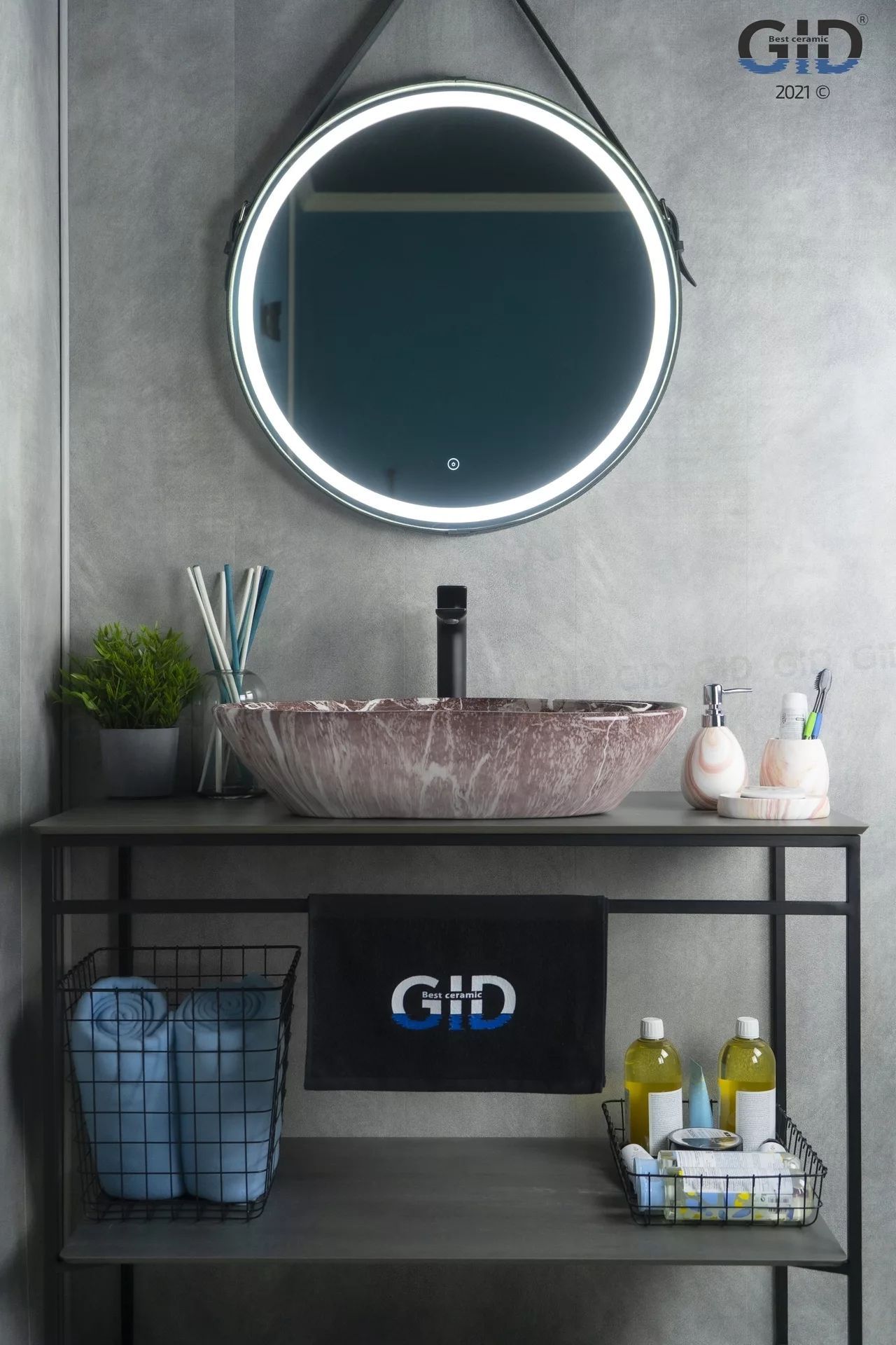 Умывальник Gid MNC208 59x39, 54429