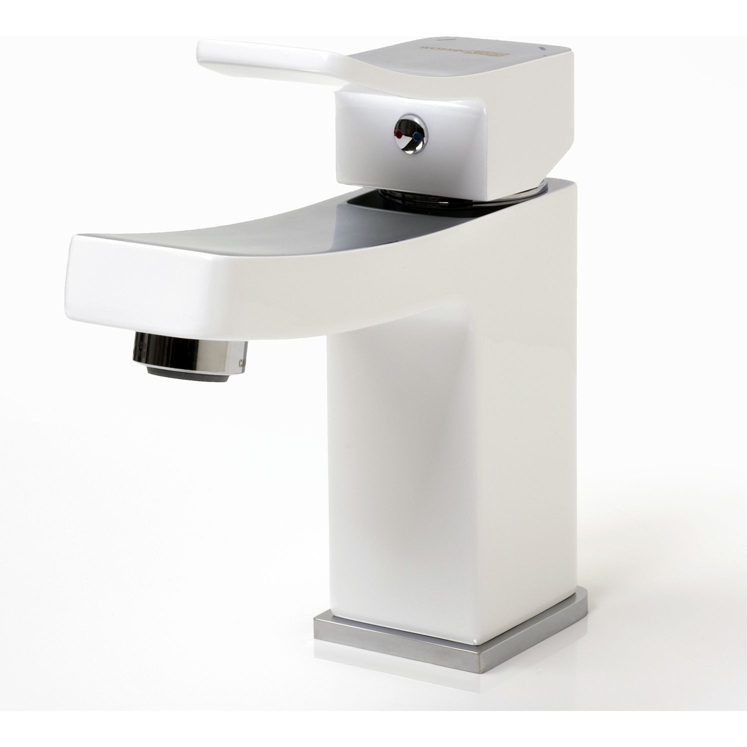 Смеситель для умывальника WasserKRAFT Aller, 1063WHITE