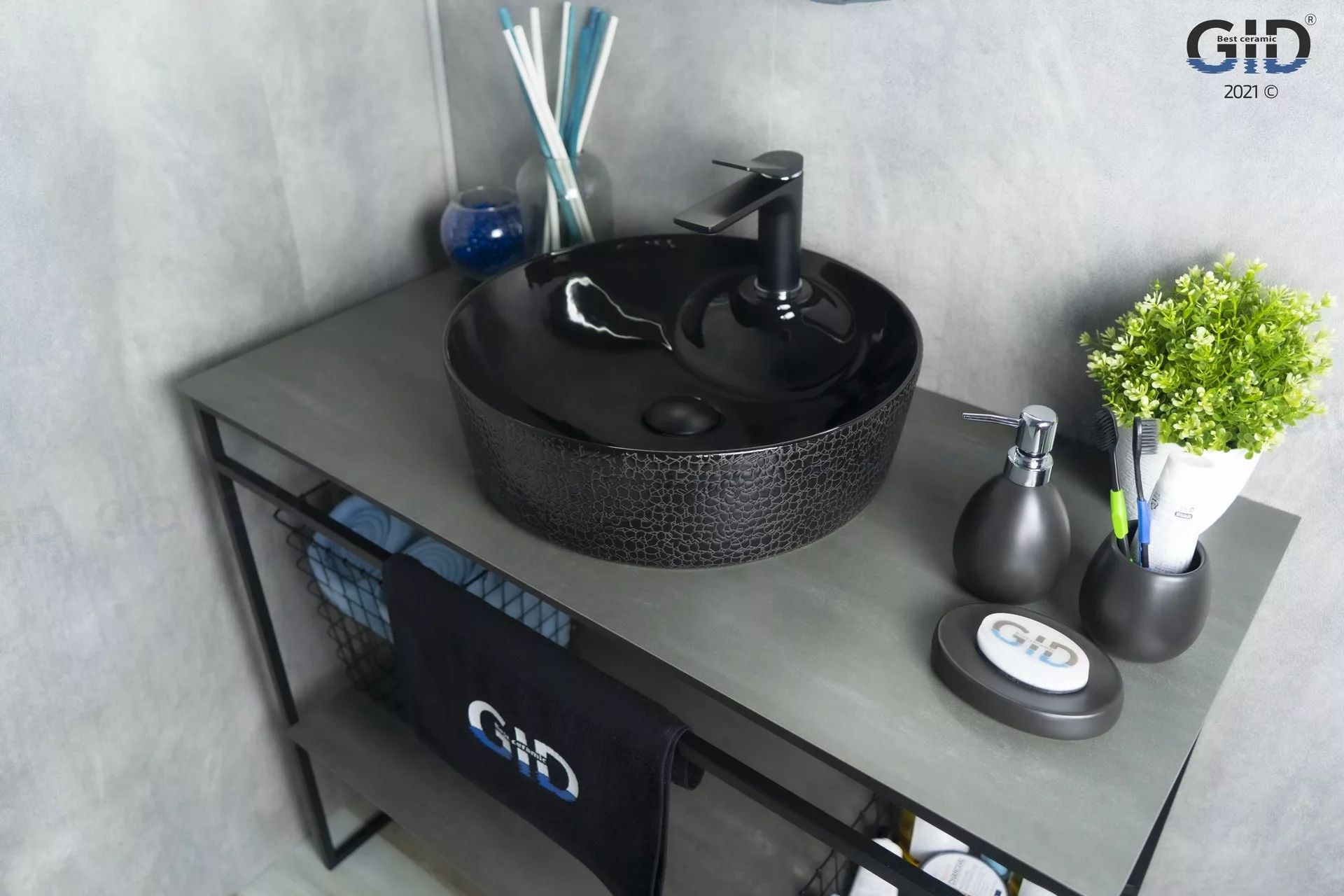 Умывальник Gid D1306H004 44x44, 53313