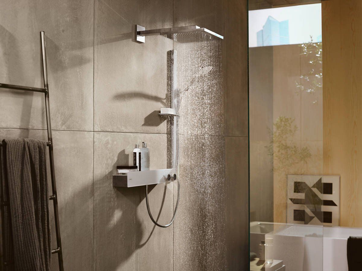 Верхний душ Hansgrohe Raindance 300 1jet с держателем, 26238000
