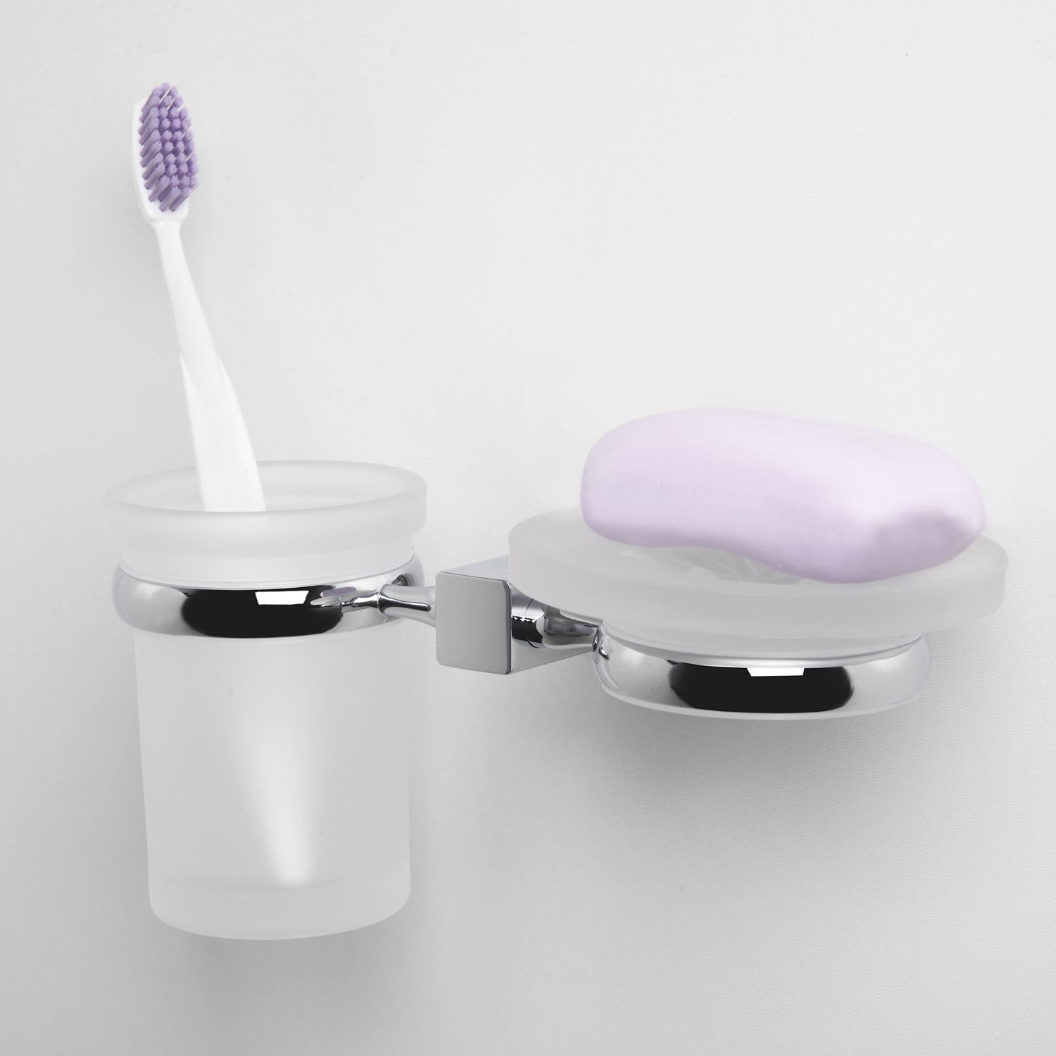 Держатель стакана и мыльницы WasserKRAFT Lippe, K-6526