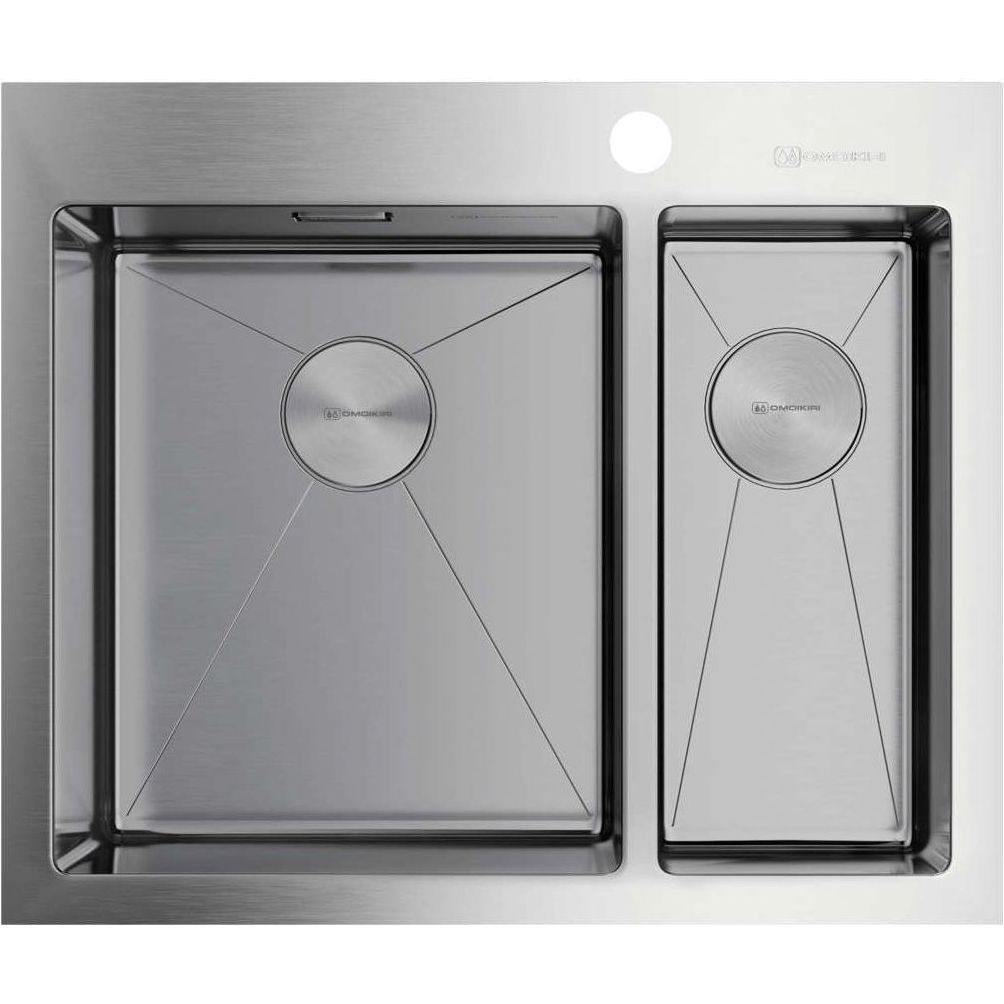 Мойка Omoikiri Akisame 60-2-IN-L, 4993775