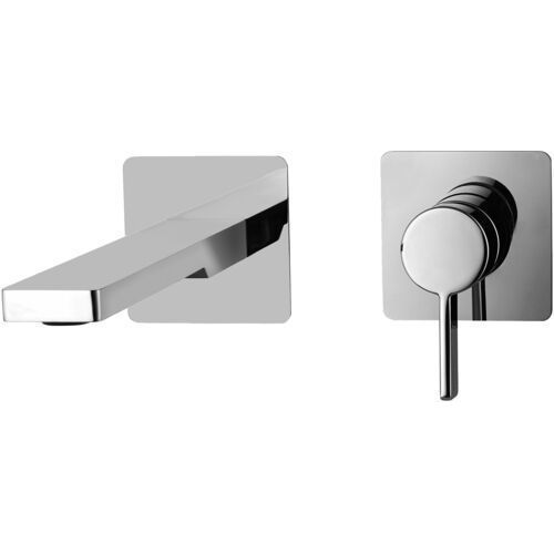 Смеситель для умывальника излив 15 см Paffoni Rock70 хром, RO104CR