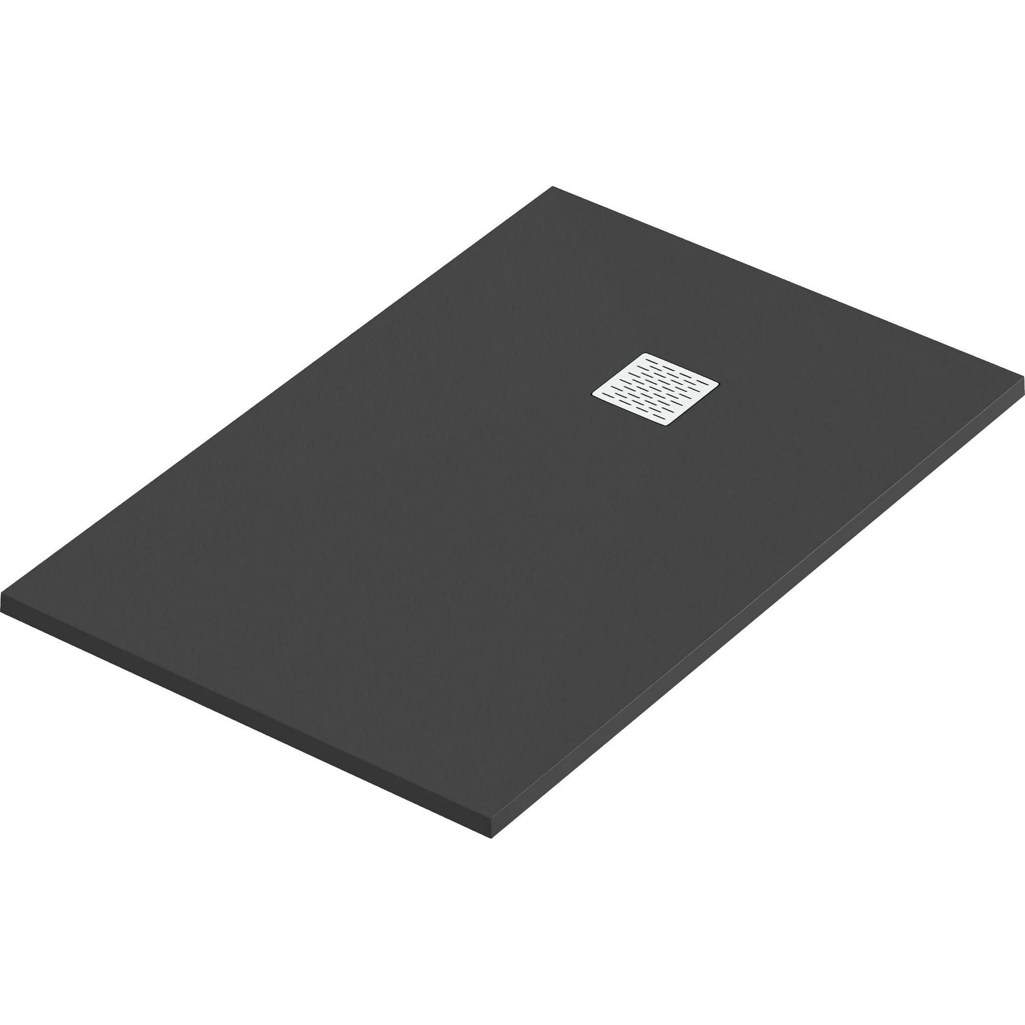 Мраморный душевой поддон Good Door Essentia 160x90 черный, ЛП00099