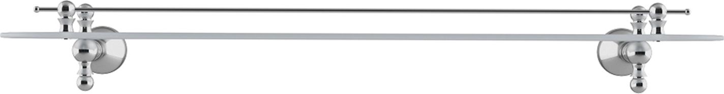 Полка, матовое стекло, сплав металлов, Iddis Retro, RETSSG0i44