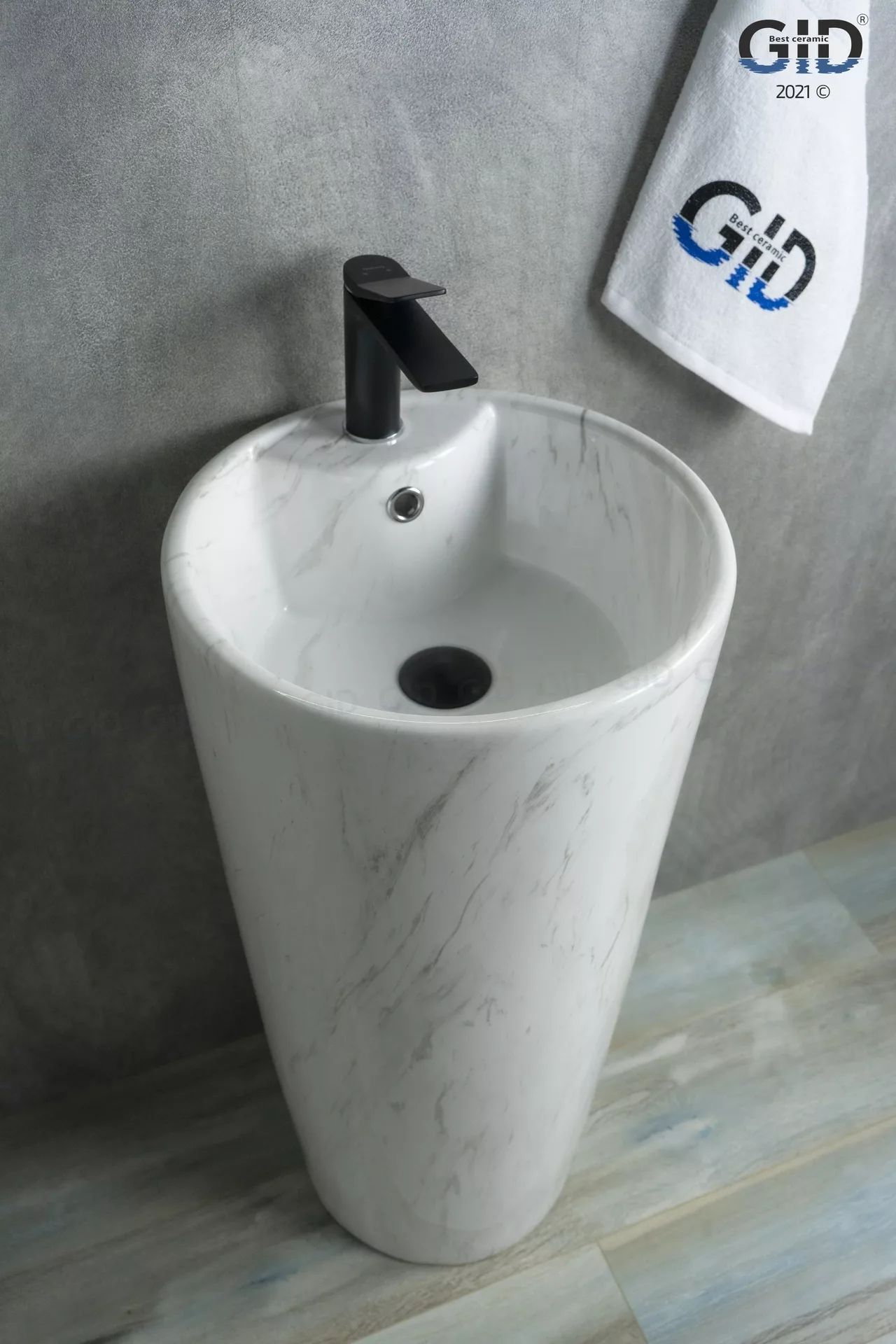 Умывальник Gid NB131WGS 40x40, 81115