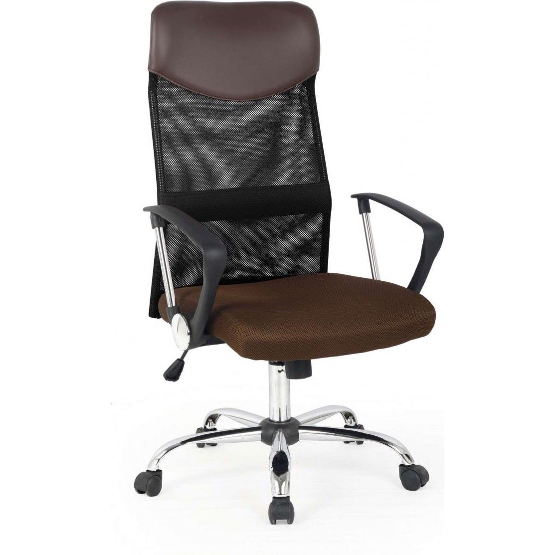 Кресло компьютерное Halmar Vire коричневый, V-CH-VIRE-FOT-BRAZOWY