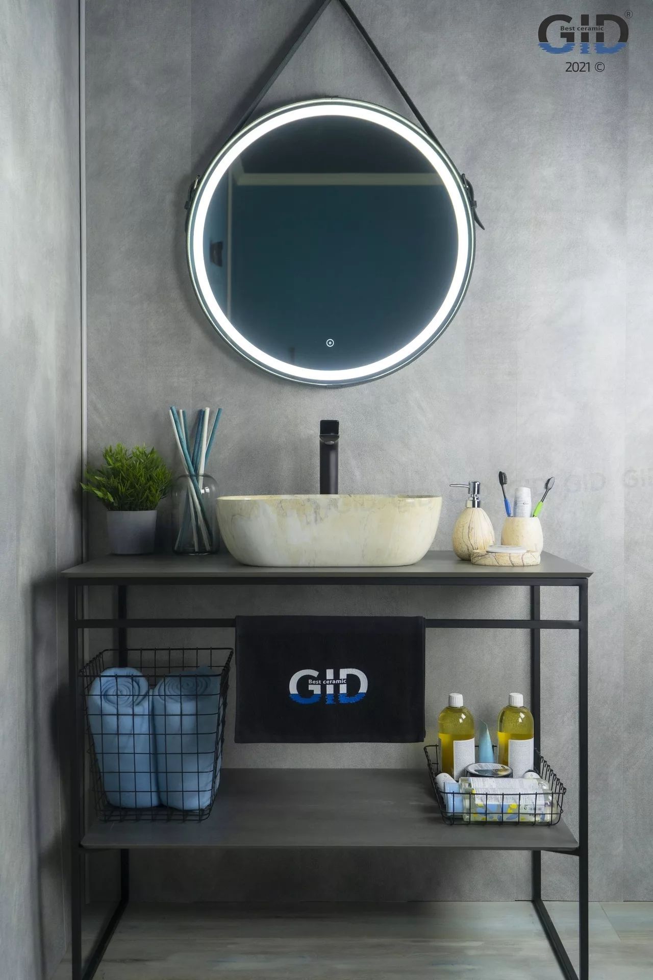 Умывальник Gid MNC547 46x32.5, 54463