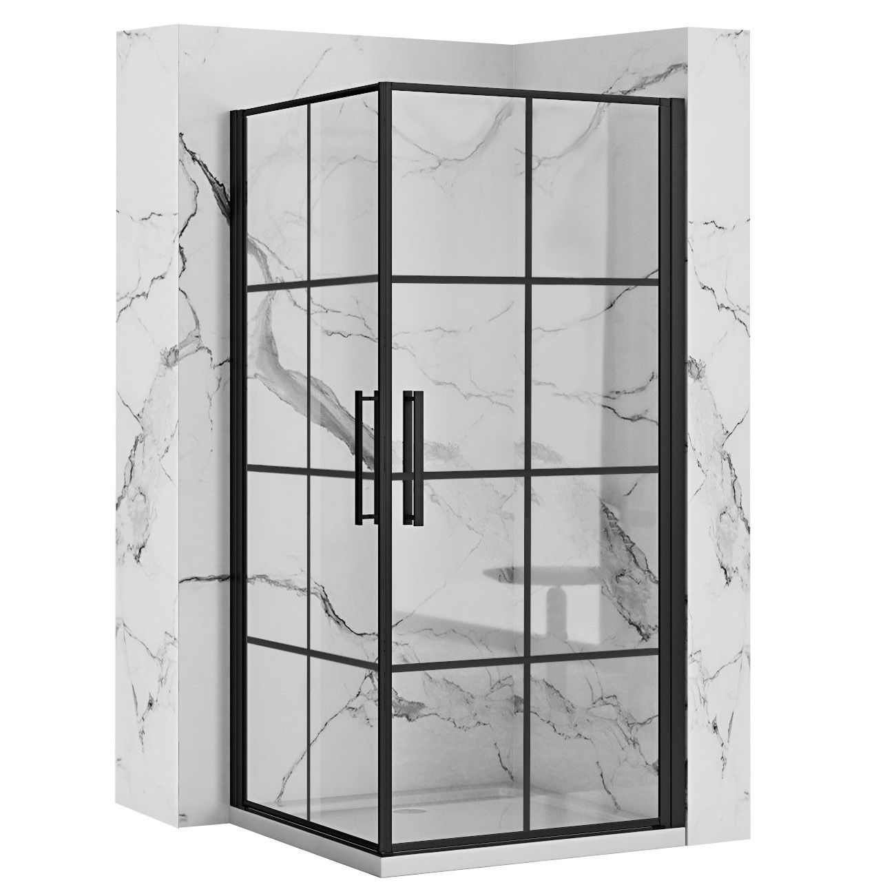 Душевой уголок Rea Rubik 90x90, REA-K9231